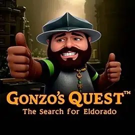 Gonzo's Quest slot logo by NetEnt at Luckygem CasinoGonzo's Quest