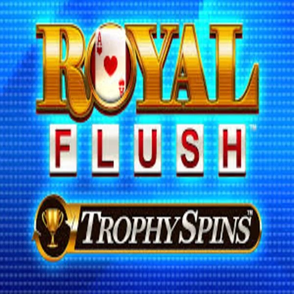 Royal Flush Trophy Spins logo – Slots by Greentube at Luckygem Casino